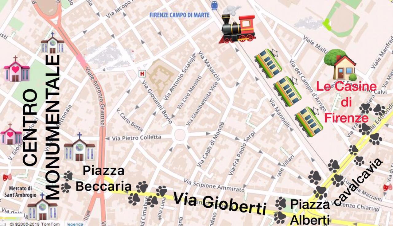 Le Casine Di Firenze Bed & Breakfast Екстериор снимка